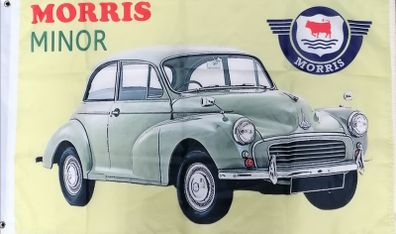 Morris Minor Flag(Porcelain Green).