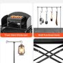 Camping Kitchen Table, Folding Outdoor Cooking Table with Storage Carrying Bag, Image 2