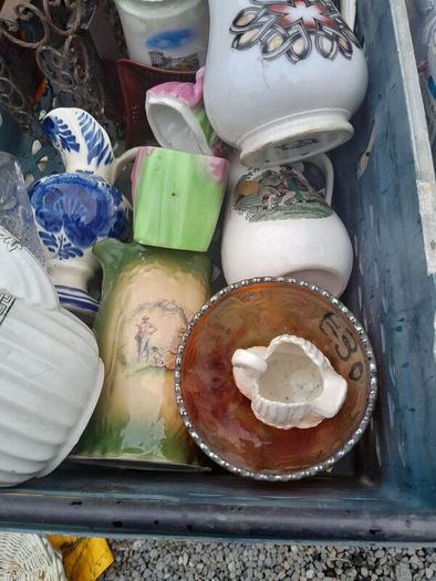 box of vintage collectable