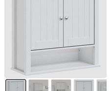 bathroom cabinet floating