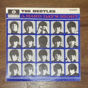 The Beatles - A Hard Days Night (1964 Mono Pressing) vinyl record