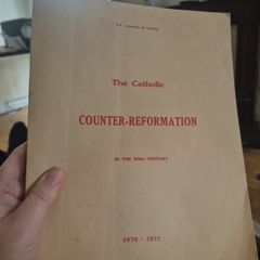 The Catholic Counter-Reformation in the XXth Century 1970 1971