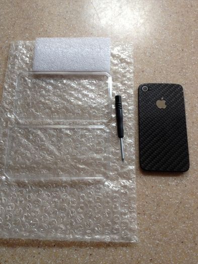 IPhone 4/4s real carbon fibre back