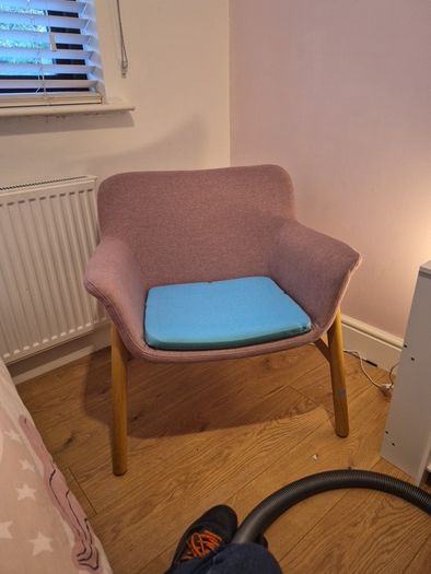 Ikea Vedbo Pink Armchair