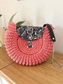 Handmade crochet bag