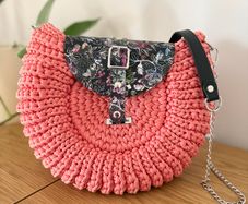Handmade crochet bag