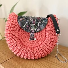 Handmade crochet bag