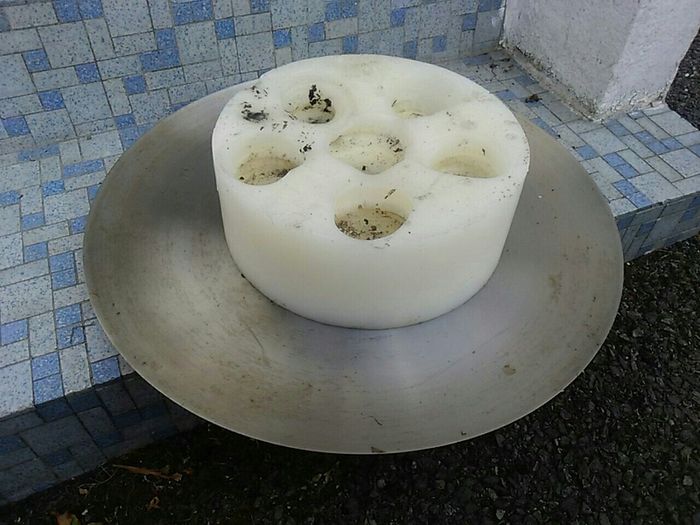 Big centre table candle and tray