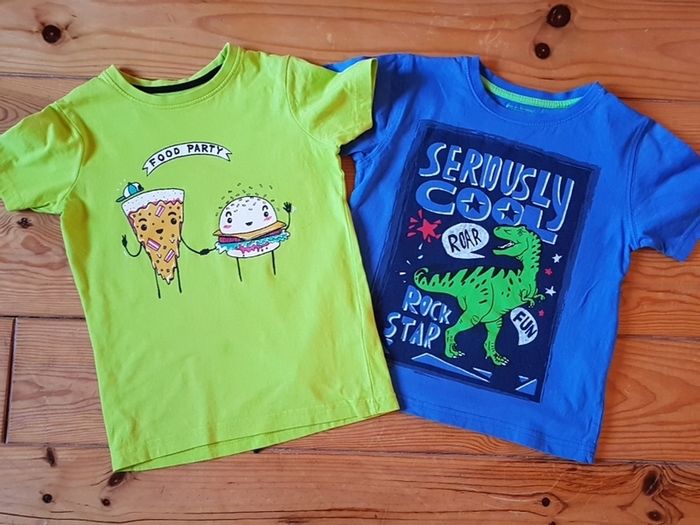 TWO Age 5 Teeshirts