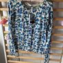 cardigan 100% cotton floral vintage inspired round neck cardigan uk 12 Image 2