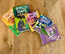 Roald Dahl Books x5 -The Twits, Matilda, Mr Wonka and More (Ages 6-10)