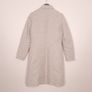 Gerard Darel Beige Cream Polka Dot Tailored Longline Coat Jacket 36-38EU Image 2