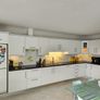 Modern White Gloss Kitchen Image 5