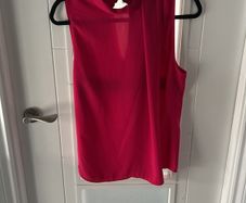 Zara Fuschia Pink Sleeveless Top Size M