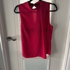 Zara Fuschia Pink Sleeveless Top Size M