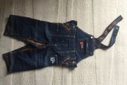 Orchestra denim dungarees