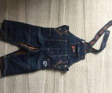 Orchestra denim dungarees