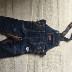 Orchestra denim dungarees