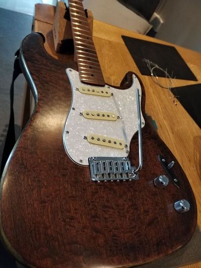 stratocaster style custom build strat