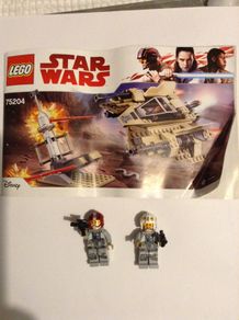 Lego Star Wars set 75204 Sandspeeder minifigures