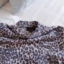 Topshop Leopard Print Jumper - Size 8 Image 2