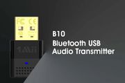 1Mii B10 USB Bluetooth-compatible 5.0 Transmitter aptX LL HD Music Driver Free USB Bluetooth Adapter for PC PS4 Game Console