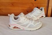 skechers  tres air uno Size 6 eu 49 white/pink in good condition