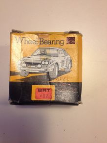 Selection of bearings