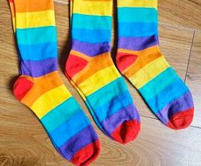 Rainbow socks