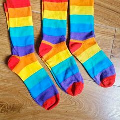 Rainbow socks