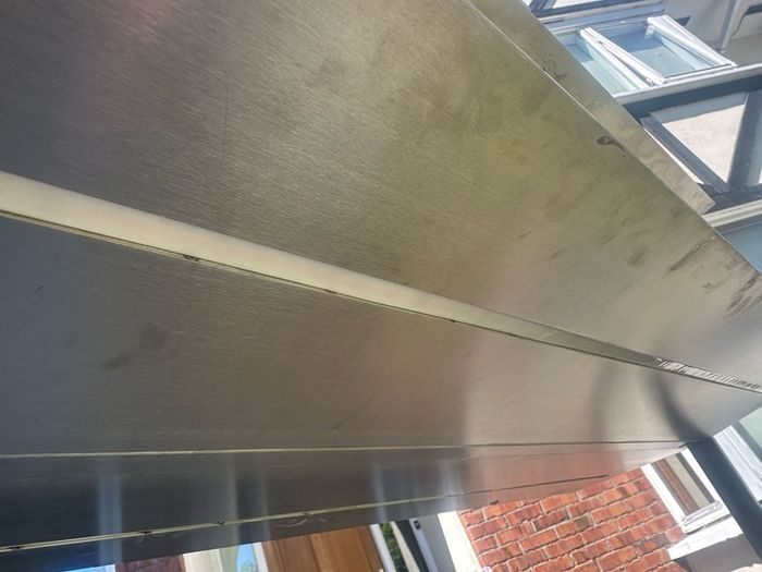 Heavy-duty stainless steel rack 97kg