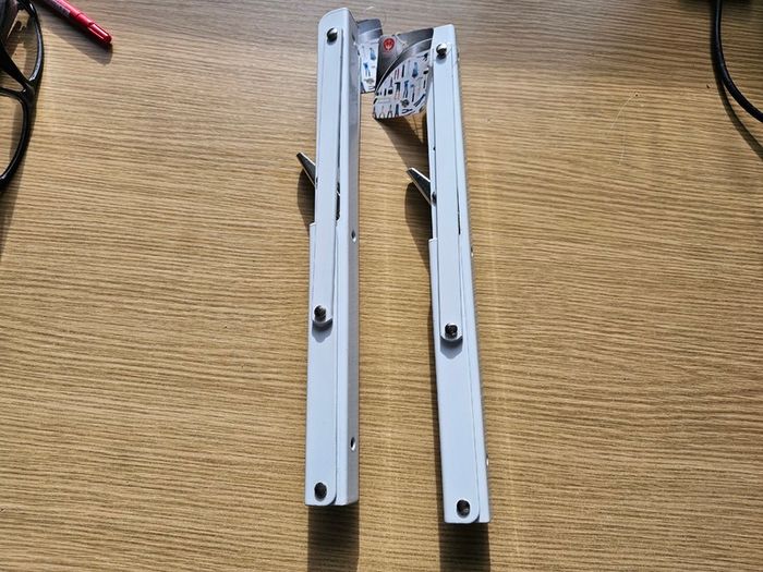 Folding Shelf Brackets Collapsible Table Bracket Heavy Duty Wall Mounted,