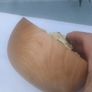 Beech hand turned treen Pot Pourri pot Image 5