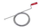 Meister pipe cleaning shaft 6 mm x 5Mtr - Flexible spiral with claw