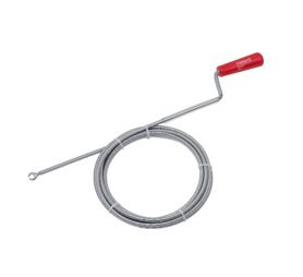Meister pipe cleaning shaft 6 mm x 5Mtr - Flexible spiral with claw