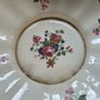 Vintage Staffordshire Floral Footed Fruit Bowl Image 4