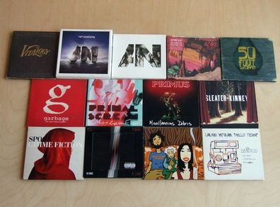 Alternative rock CDs (digipaks)