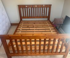 5ft Solid Wood Bed
