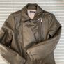 Faux leather girl jacket size 8-9 Image 2