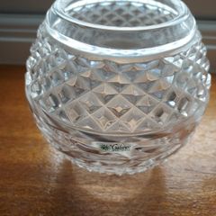 Galway Crystal Globe Vase.