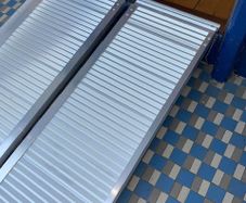Folding Aluminium Portable Ramp, Suitcase Style