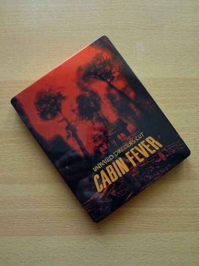 Cabin Fever Zavvi Exclusive Blu Ray Steelbook (Rare)