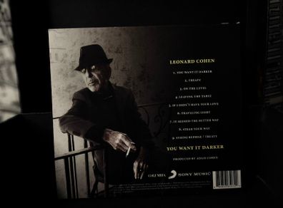 Leonard Cohen ! You Want It Darker ! 2016 ! CD !