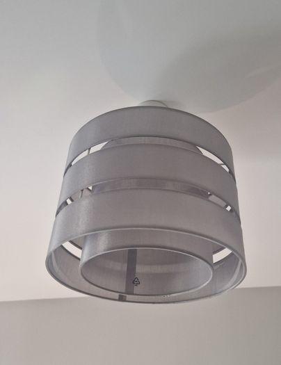 Lamp shade grey / ceiling light
