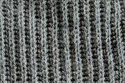 new large oversized grey scarf tag attached