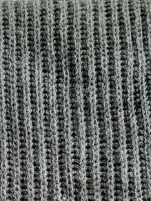 new large oversized grey scarf tag attached