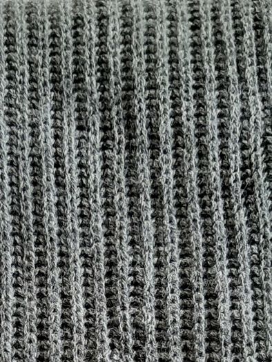 new large oversized grey scarf tag attached