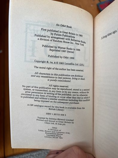 Star Wars book