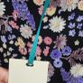 YUMI black floral print layered skirt Sz 12UK - Bnwt Rrp 34.99 Image 10
