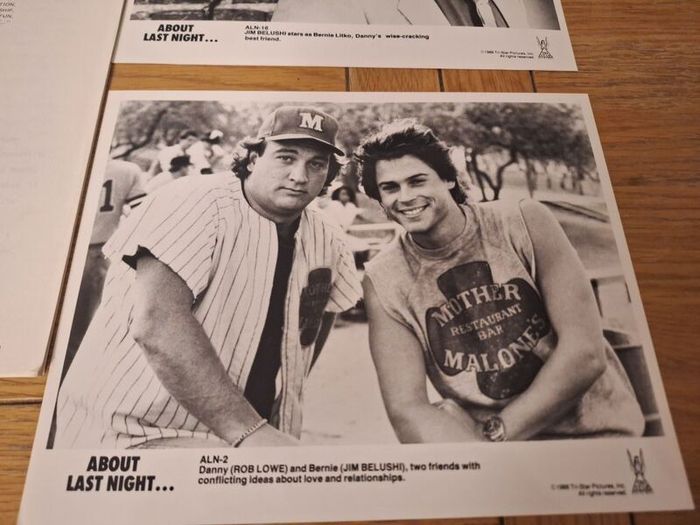 1986 About Last Night Press Kit